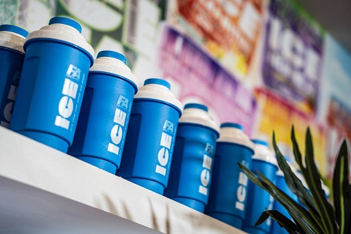 FA Nutrition Shaker ICE Blue 500ml | ROUGHBULL FITNESS