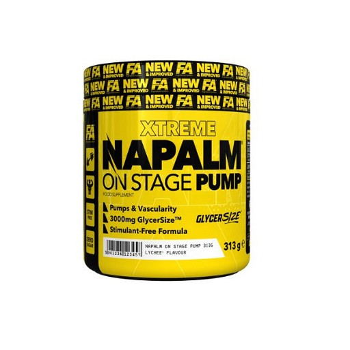 FA Nutrition NAPALM On Stage Pump PROBEN 10x12,5g MIX | ROUGHBULL FITNESS