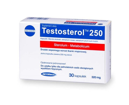 Megabol Testosterol 250 - 30 Kapsel | ROUGHBULL FITNESS