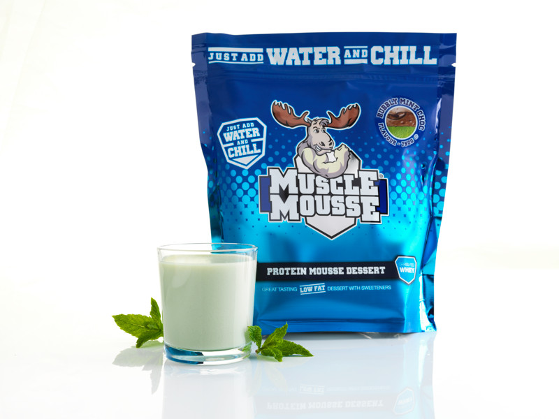 Muscle Moose Protein Mousse Dessert - 750g - Bubbly Mint Choc | ROUGHBULL FITNESS