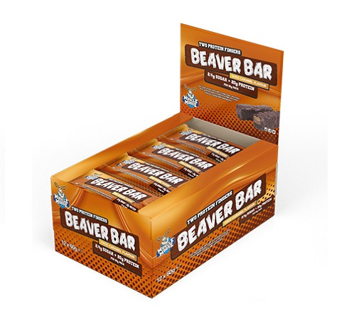 Muscle Moose Beaver Bar 12x60g Choc Caramel | ROUGHBULL FITNESS