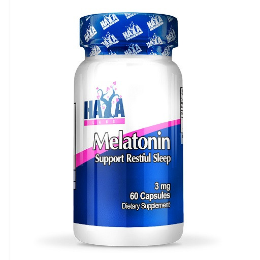 Haya Labs Melatonin 3mg 60 Kaps | ROUGHBULL FITNESS