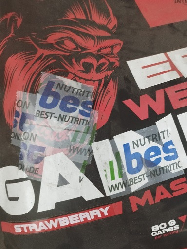 BN DAMAGED-GAINER-010 | ROUGHBULL FITNESS