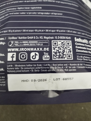 BN DAMAGED-GAINER-021 | ROUGHBULL FITNESS