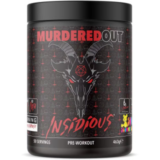 Murdered Out Insidious Preworkout 463g | ROUGHBULL FITNESS