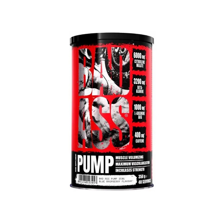 Bad ASS Pump STIM-FREE PROBEN 10x17,5 MIX | ROUGHBULL FITNESS