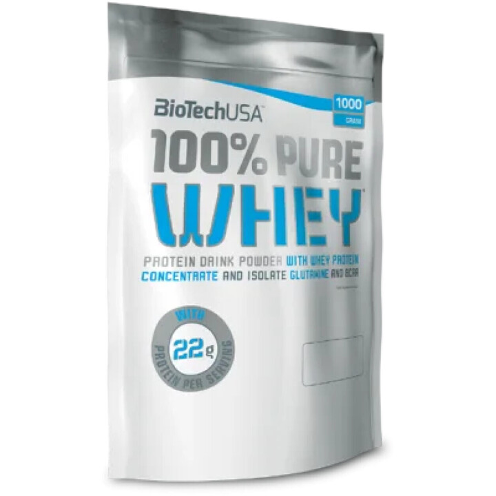 Biotech 100% Pure Whey 1000g Raspberry Cheesecake | ROUGHBULL FITNESS