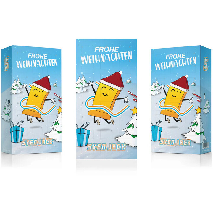 Sven Jack Adventskalender 2025 - 49x 65g | ROUGHBULL FITNESS