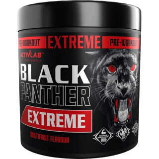 Activlab Black Panther EXTREME Pre-Workout 300g Blackcurrant | ROUGHBULL FITNESS
