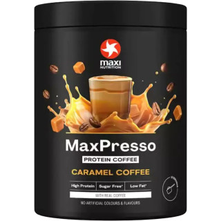 MaxiNutrition MaxPresso 300g Caramel Coffee | ROUGHBULL FITNESS