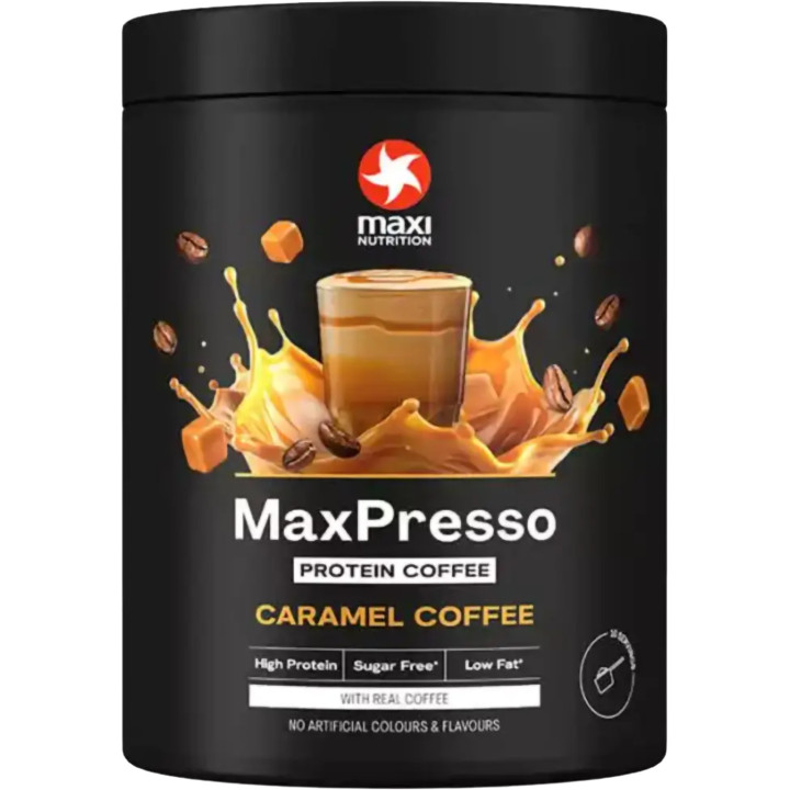 MaxiNutrition MaxPresso 300g Caramel Coffee | ROUGHBULL FITNESS