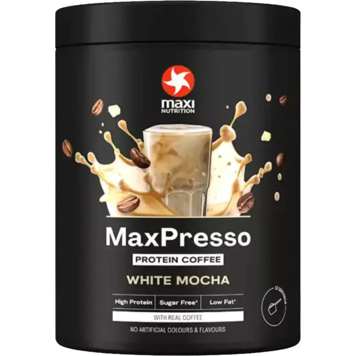 MaxiNutrition MaxPresso 300g White Mocha | ROUGHBULL FITNESS