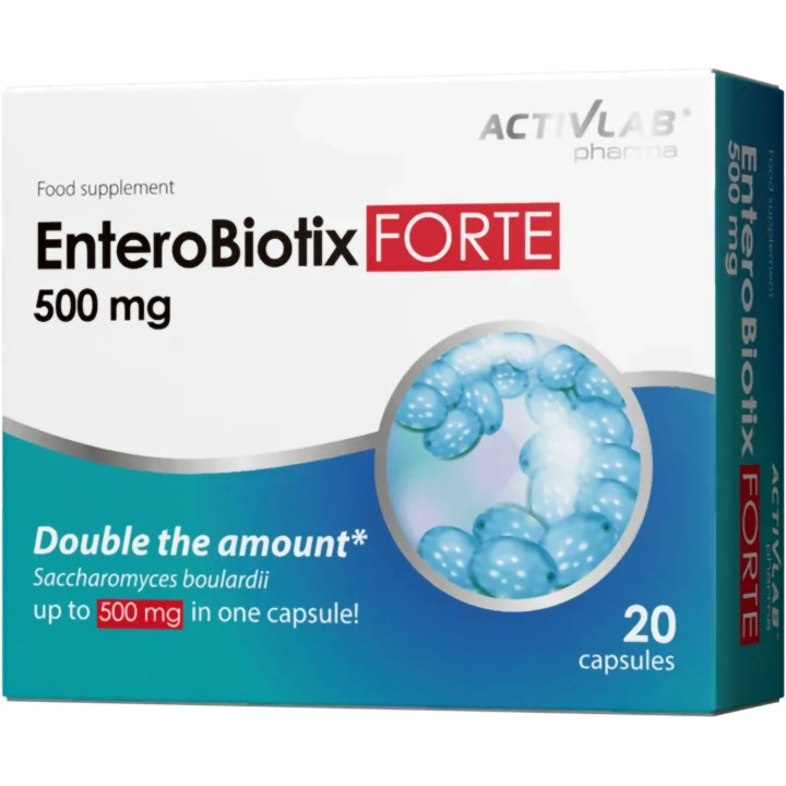 Activlab EnteroBiotix FORTE 500mg – 20 Kapseln | ROUGHBULL FITNESS