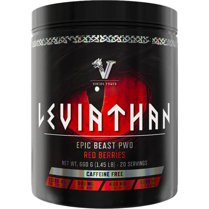 Viking Power - Leviathan Hardcore - Caffeine Free - 660 g