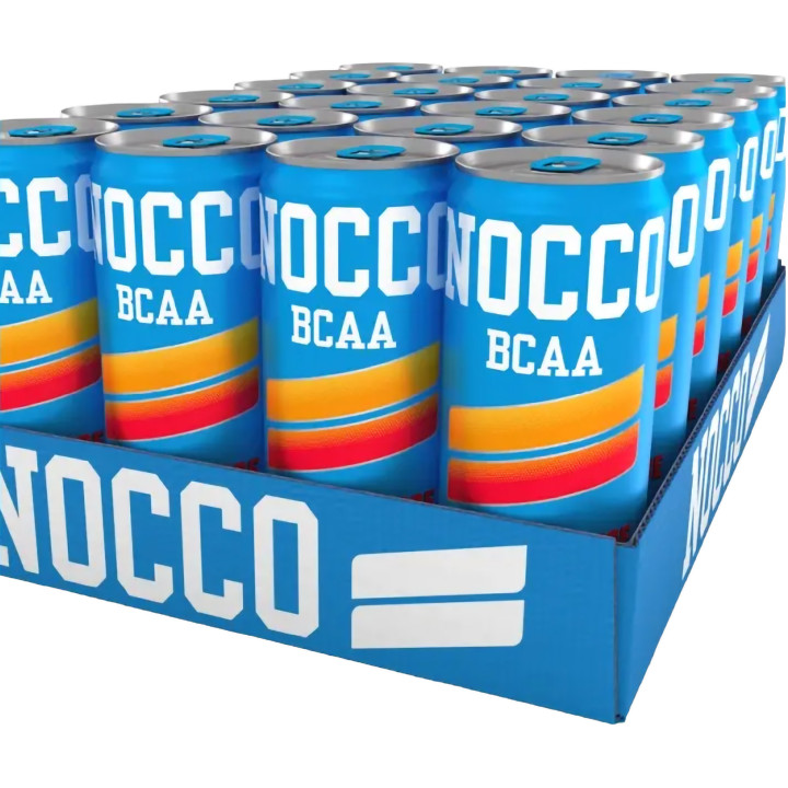 Nocco BCAA Drink 24 x 330 ml Blood Orange Del Sol | ROUGHBULL FITNESS