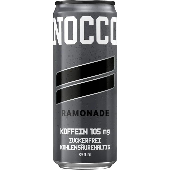Nocco BCAA Drink 24 x 330 ml Ramonade  | ROUGHBULL FITNESS
