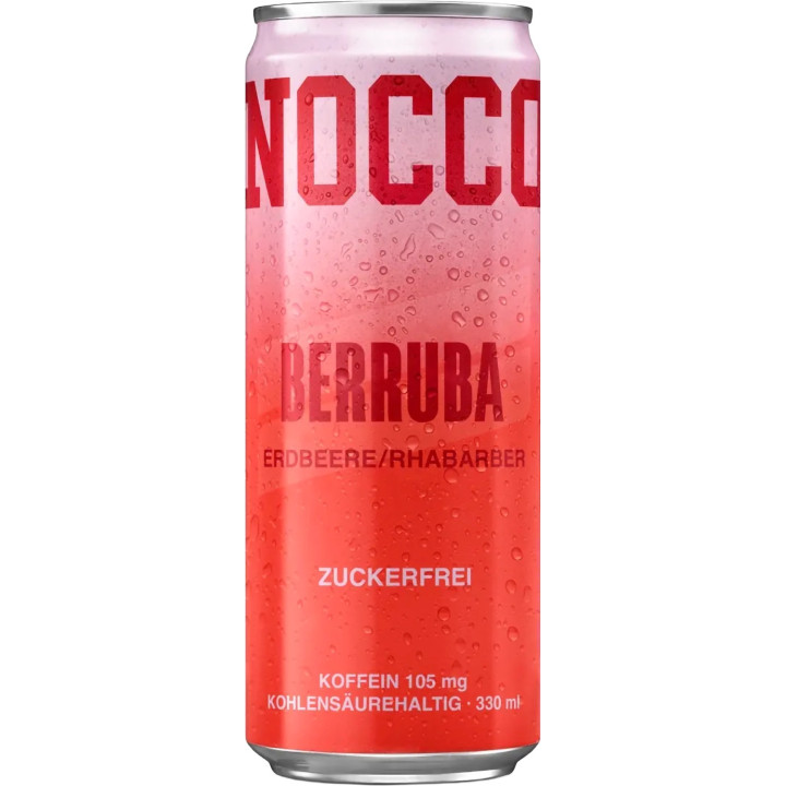 Nocco BCAA Drink 24 x 330 ml Berubba | ROUGHBULL FITNESS