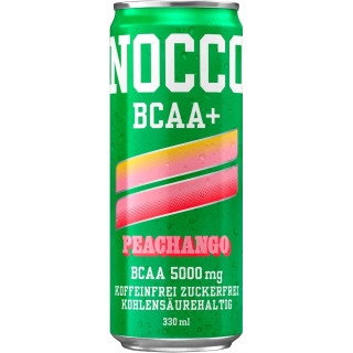 Nocco BCAA Drink 24 x 330 ml Peachango | ROUGHBULL FITNESS