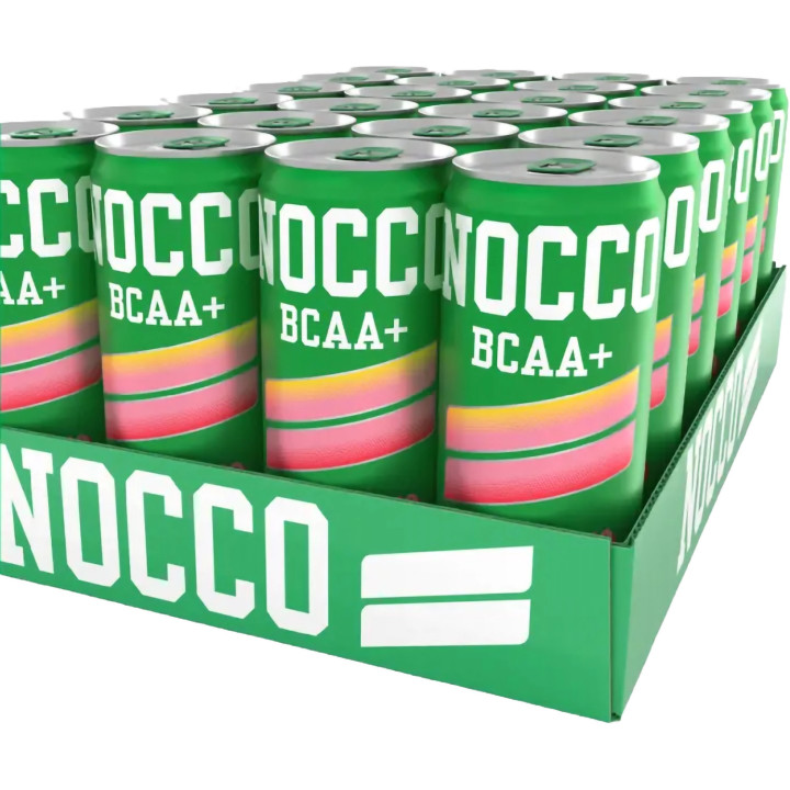 Nocco BCAA Drink 24 x 330 ml Peachango | ROUGHBULL FITNESS