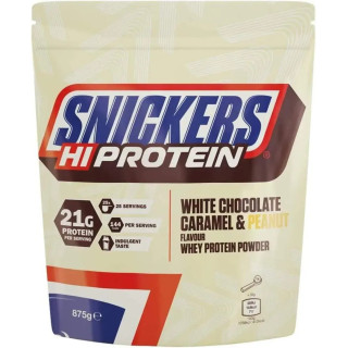 Snickers White Protein Powder - White Chocolate, Caramel & Peanut 875g | ROUGHBULL FITNESS