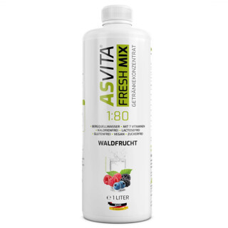 ASVita Fresh Mix Mineralgetränk 1/80 - 1L Eistee-Kirsche | ROUGHBULL FITNESS