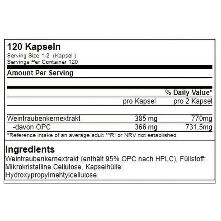 GN OPC 95 Anti-Ox - 120 Kaps. | ROUGHBULL FITNESS