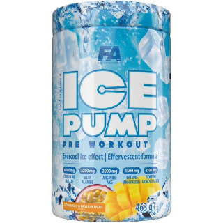 FA Nutrition ICE Pump Pre-Workout - 463g Icy Mango & Passionfruit | ROUGHBULL FITNESS