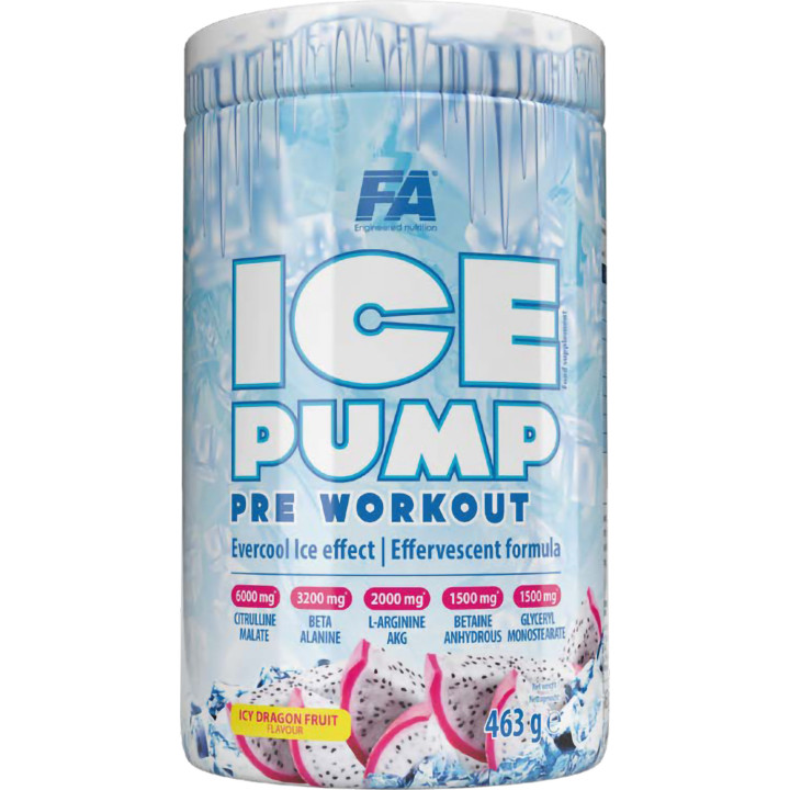 FA Nutrition ICE Pump Pre-Workout - 463g | ROUGHBULL FITNESS