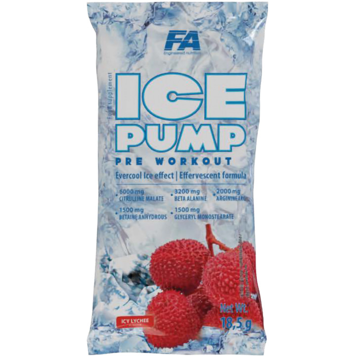 FA Nutrition ICE Pump PROBEN 10x18,5g MIX | ROUGHBULL FITNESS