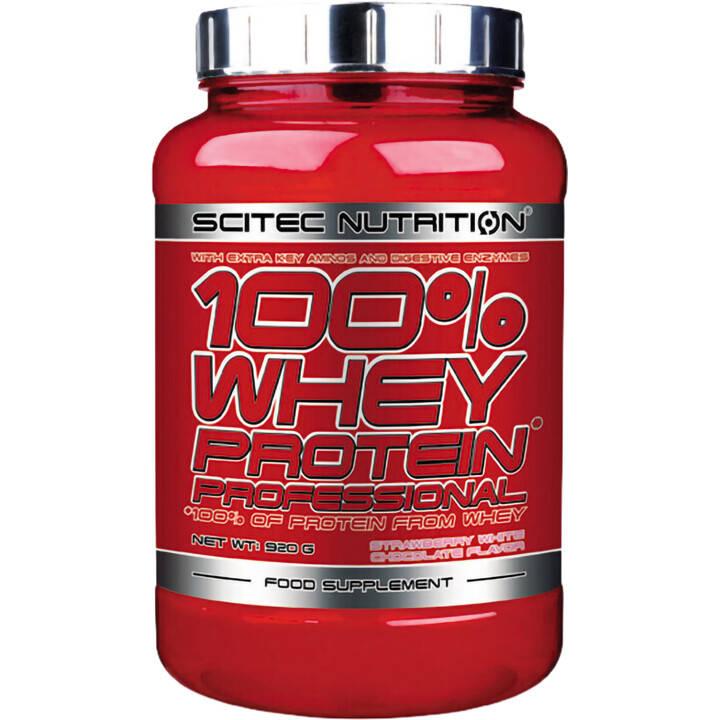 Scitec 100% Whey Professional 920g Vanilla Verry Berry | ROUGHBULL FITNESS