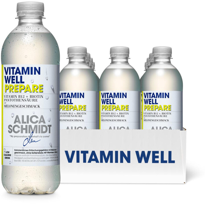 Vitamin Well Drink 12x500ml Prepare | ROUGHBULL FITNESS
