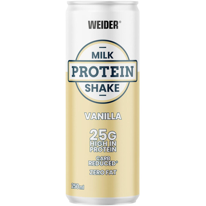 Weider Protein Milk Shake 12x250ml Vanille | ROUGHBULL FITNESS