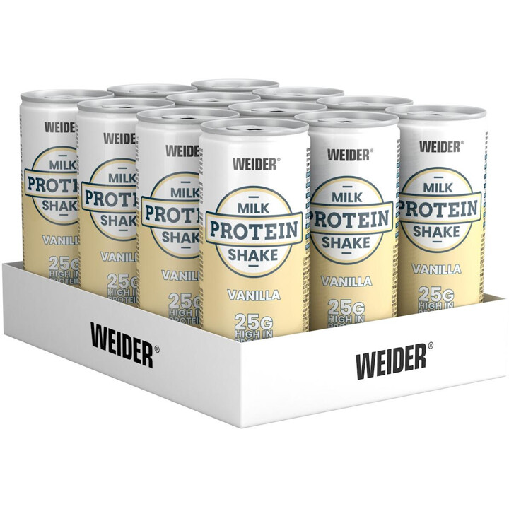 Weider Protein Milk Shake 12x250ml Vanille | ROUGHBULL FITNESS