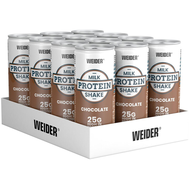 Weider Protein Milk Shake 12x250ml Chocolate | ROUGHBULL FITNESS