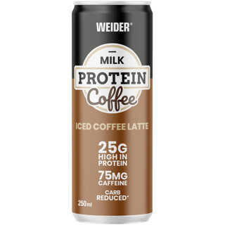 Weider Protein Milk Shake 12x250ml Iced Coffee Latte | ROUGHBULL FITNESS