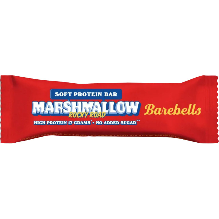 Barebells Protein Bars - 12x 55g - Soft Marshmallow Rocky Road | ROUGHBULL FITNESS