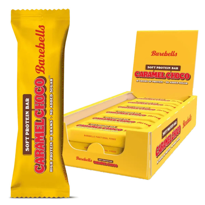 Barebells Protein Bars - 12x 55g - Soft Caramel Choco | ROUGHBULL FITNESS