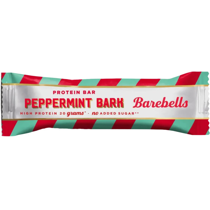 Barebells Protein Bars - 12x 55g - Peppermint Bark | ROUGHBULL FITNESS
