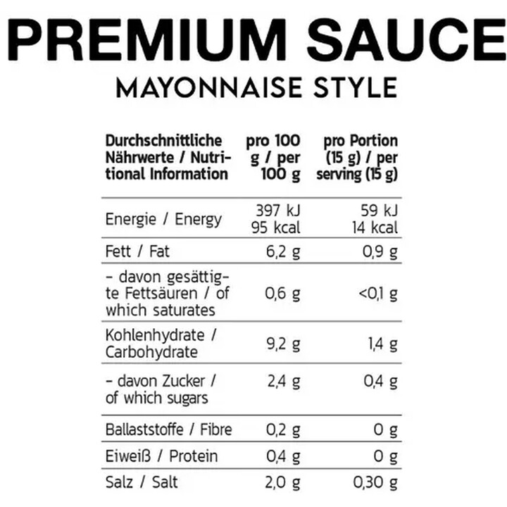 INLEAD Premium Sauce 350ml Aioli Style | ROUGHBULL FITNESS