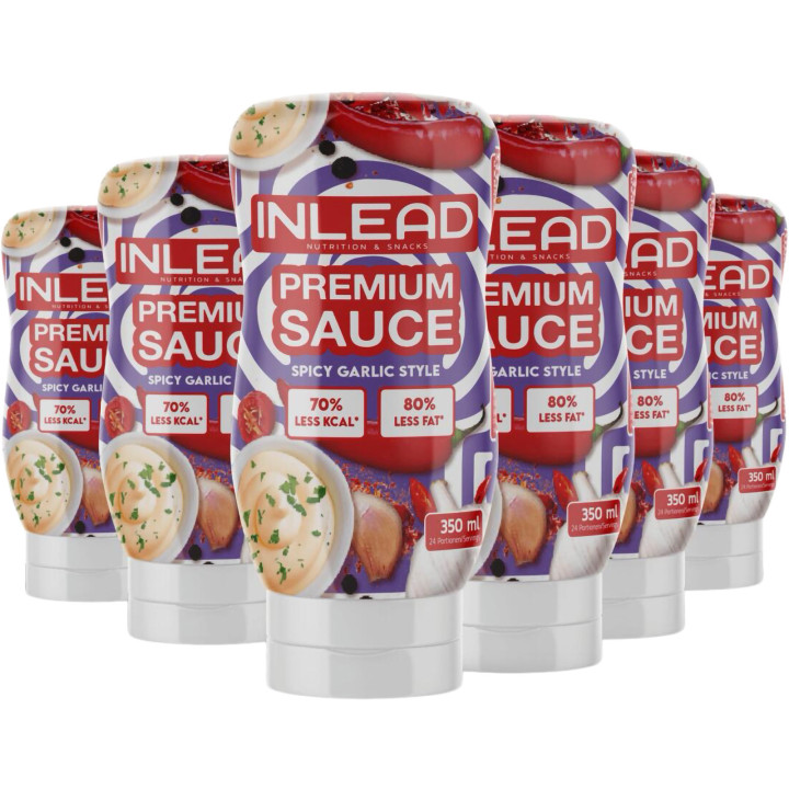 INLEAD Premium Sauce 350ml Spicy Garlic Style | ROUGHBULL FITNESS