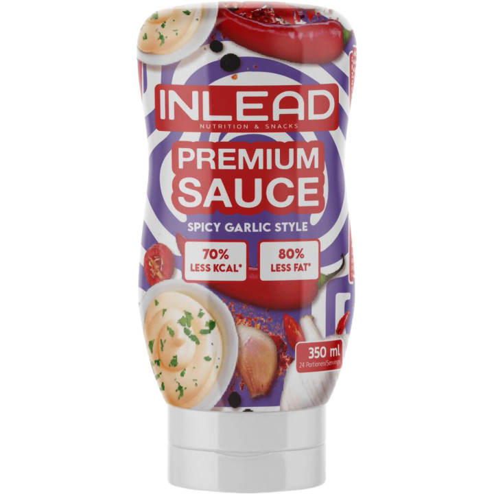 INLEAD Premium Sauce 350ml Spicy Garlic Style | ROUGHBULL FITNESS