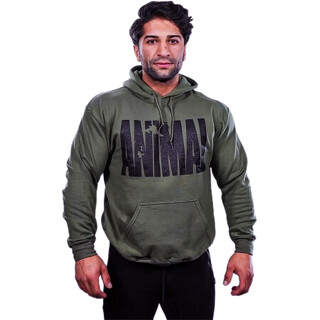 Universal Animal Hooded Sweater Military L | ROUGHBULL FITNESS