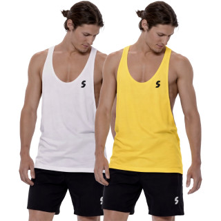 Scitec Tank Top Andorra Gelb  XL | ROUGHBULL FITNESS