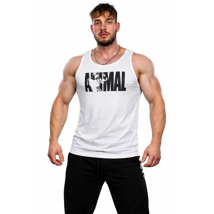 Universal Animal Iconic Tank Top White