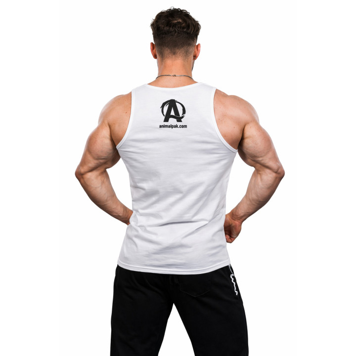 Universal Animal Iconic Tank Top White XXL | ROUGHBULL FITNESS