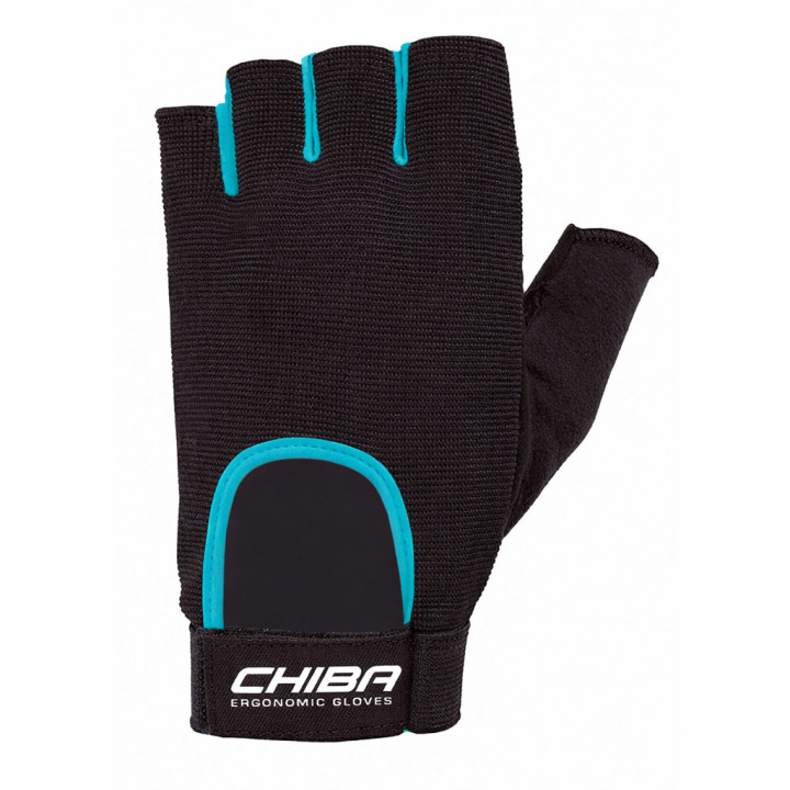 Chiba - 40416 - Fit - schwarz/türkis | ROUGHBULL FITNESS