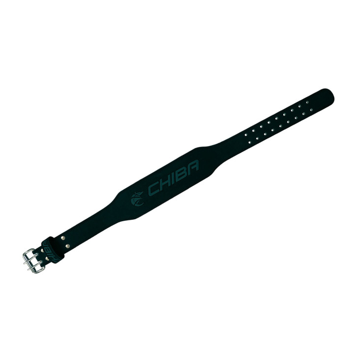 Chiba - 40810 - Ledergürtel schwarz/schwarz | ROUGHBULL FITNESS