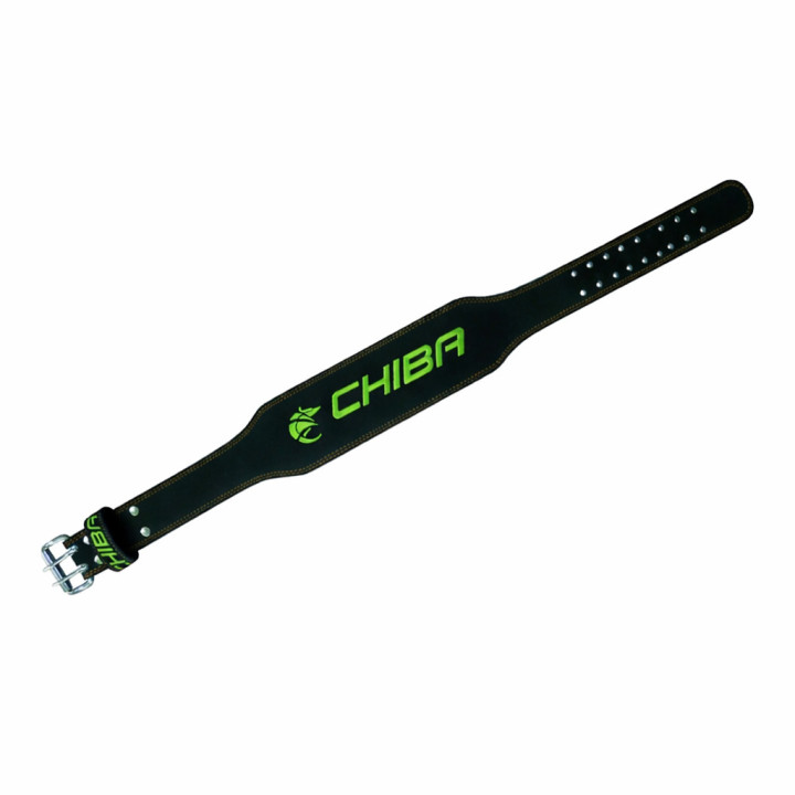 Chiba - 40810 - Ledergürtel schwarz/schwarz | ROUGHBULL FITNESS