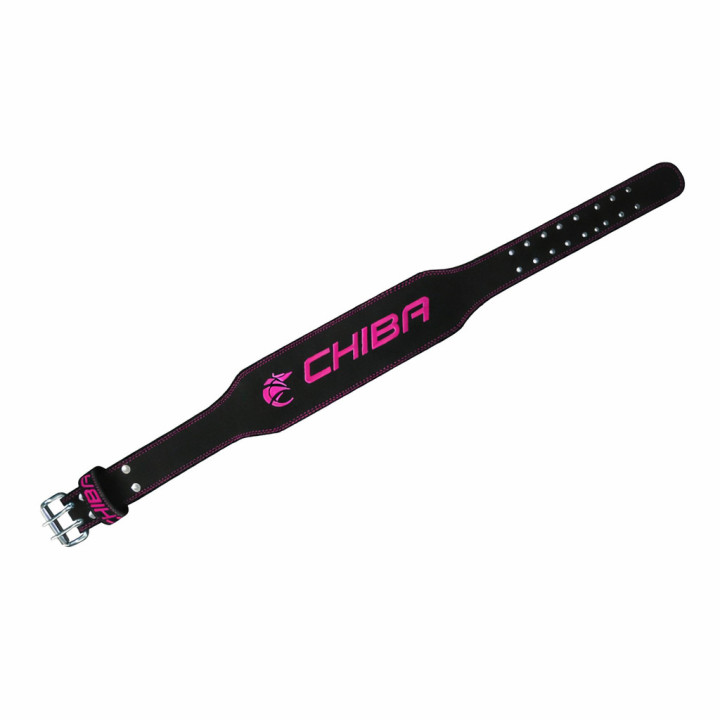 Chiba - 40810 - Ledergürtel schwarz/schwarz | ROUGHBULL FITNESS
