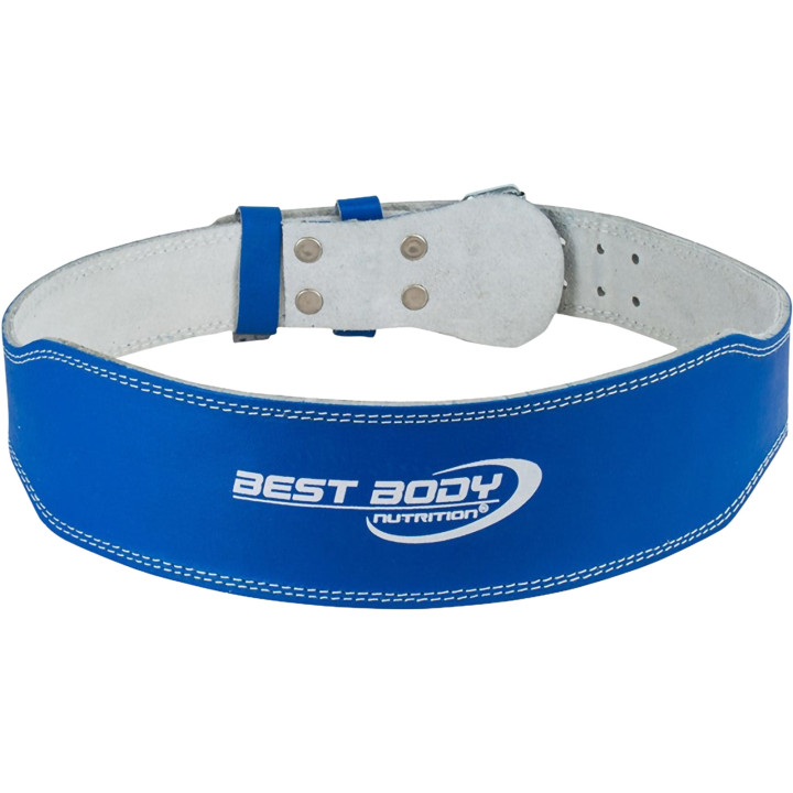 Best Body Gewichthebergürtel Blau | ROUGHBULL FITNESS